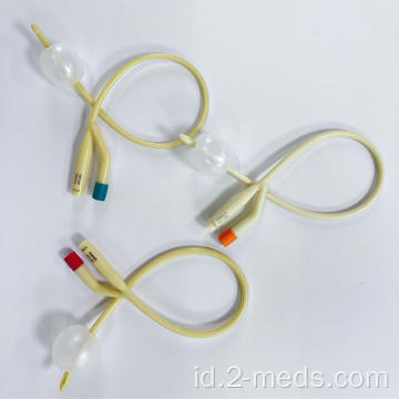 Lateks Lateks sekali pakai 2 Way Foley Catheter